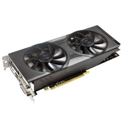 02G-P4-2765-KR EVGA GeForce GTX 700 SuperClocked 2GB GDDR5 256-Bit HDMI/ DisplayPort/ DVI-I/ DVI-D PCI Express 3.0 x16 Video Graphics Card with ACX