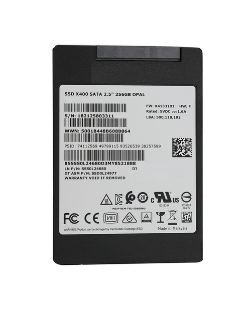 00UP633 Lenovo 256GB TLC SATA 6Gbps (Opal 2.0) 2.5-inch Internal Solid State Drive (SSD)