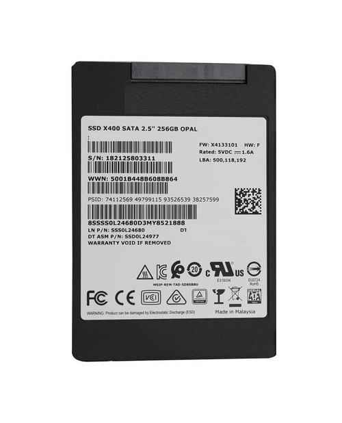 00UP635 Lenovo 256GB TLC SATA 6Gbps (Opal 2.0) 2.5-inch Internal Solid State Drive (SSD)