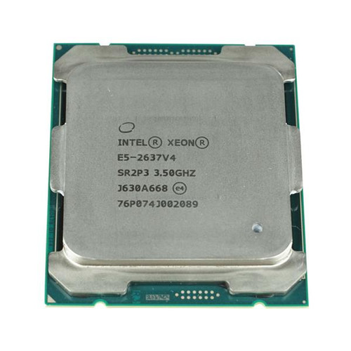 SR2P3 Intel Xeon E5-2637 v4 Quad-Core 3.50GHz 9.60GT/s QPI 15MB L3 Cache Socket FCLGA2011-3 Processor