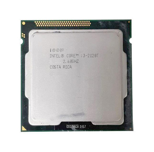 i3-2120T Intel Core i3 Dual-Core 2.60GHz 5.00GT/s DMI 3MB L3 Cache Processor