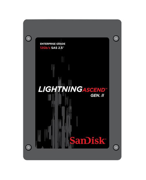SXKLTK SanDisk Lightning Ascend Gen II 400GB eMLC SAS 12Gbps (SED / ISE) 2.5-inch Internal Solid State Drive (SSD)