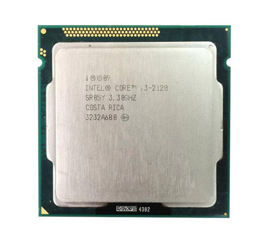 BX80623I32120 Intel Core i3-2120 Dual Core 3.30GHz 5.00GT/s DMI 3MB L3 Cache Socket LGA1155 Desktop Processor