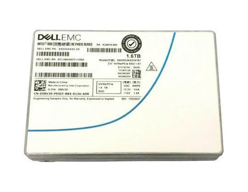 ISSD-1.6TB Dell EMC 1.6TB SAS 12Gbps 2.5-inch Internal Solid State Drive (SSD)