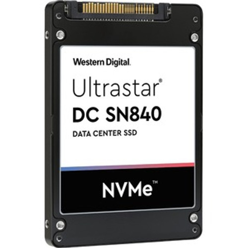 0TS2062 Western Digital Ultrastar DC SN840 3.84TB TLC PCI Express 3.1 x4 NVMe U.2 2.5-inch Internal Solid State Drive (SSD)