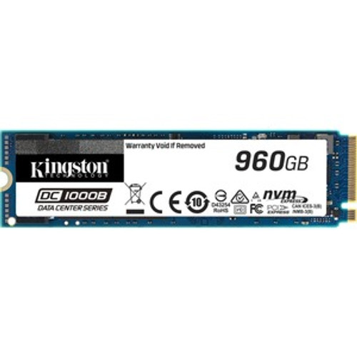 SEDC1000BM8/960G Kingston DC1000B 960GB TLC PCI Express 3.0 x4 NVMe M.2 2280 Internal Solid State Drive (SSD)