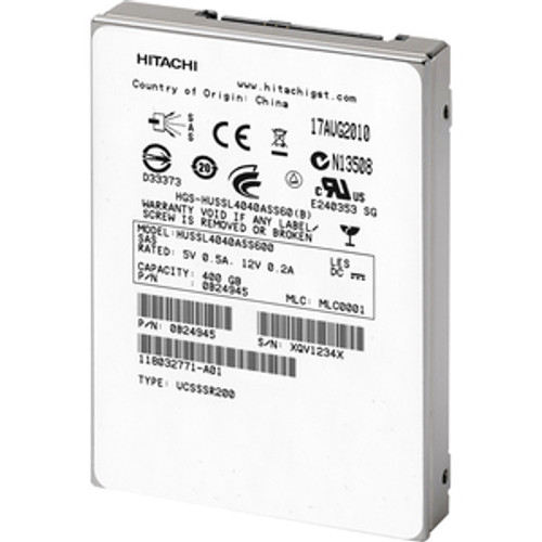 0B24936-20PK HGST Hitachi Ultrastar SSD400S 400GB SLC SAS 6Gbps 2.5-inch Internal Solid State Drive (SSD) (20-Pack)
