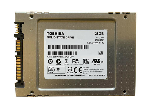THNSNJ128GCSU4PAGB Toshiba HG6 Series 128GB MLC SATA 6Gbps 2.5-inch Internal Solid State Drive (SSD)