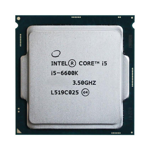 i5-6600K Intel Core i5-6600K 4-Core 3.50GHz 8.00GT/s DMI3 6MB L3