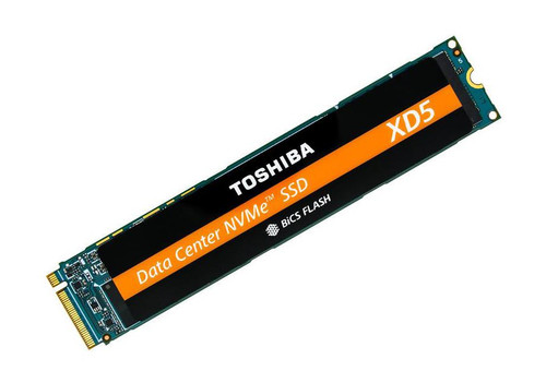 KXD5YLN13T84 Toshiba XD5 Series 3.84TB TLC PCI Express 3.1 x4 NVMe Read Intensive M.2 22110 Internal Solid State Drive (SSD)