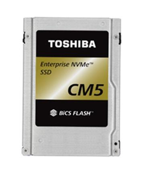 KCM5DRUG3T84 Toshiba CM5-R Series 3.84TB TLC PCI Express 3.0 x4 NVMe Read Intensive (SED) U.2 2.5-inch Internal Solid State Drive (SSD)