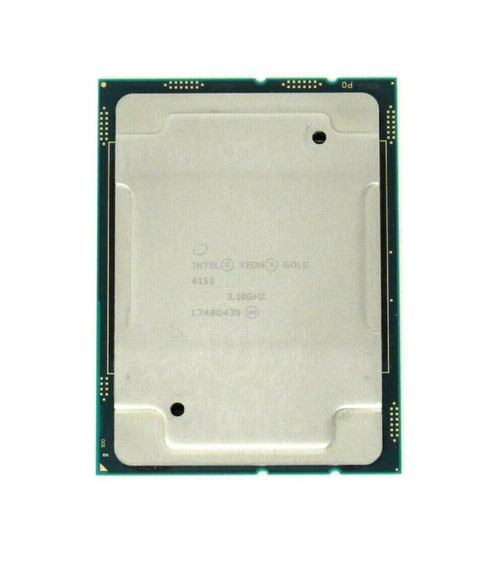 CD8067303406000 Intel Xeon Gold 6152 22-Core 2.10GHz 10.40GT/s UPI 30.25MB L3 Cache Socket LGA3647 Processor