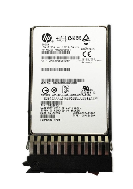 741135-001 HP 200GB SAS 12Gbps High Endurance 2.5-inch Internal Solid State Drive (SSD)