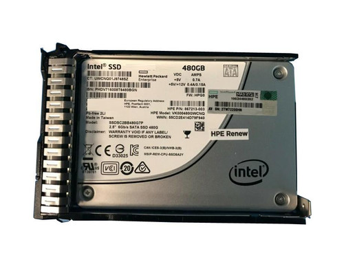 SSDSC2BB480G7P Intel 480GB SATA 6Gbps Read Intensive 2.5-inch