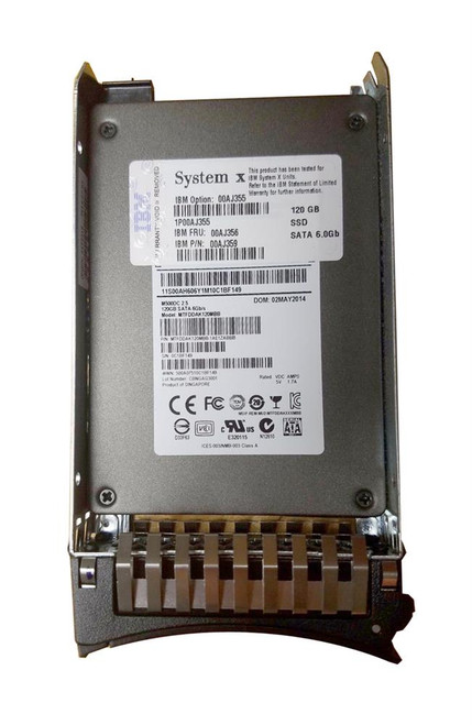 00AJ359 IBM 120GB MLC SATA 6Gbps Hot Swap Enterprise Value 2.5-inch Internal Solid State Drive (SSD)