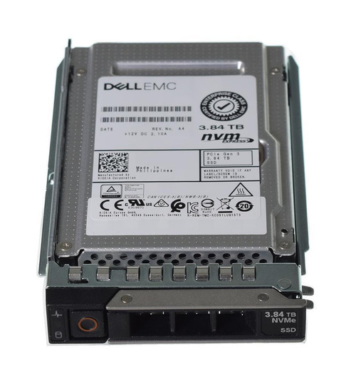 09KG75 Dell 3.84TB PCI Express 3.0 x4 NVMe Read Intensive U.2 2.5-inch SFF Internal Solid State Drive (SSD)