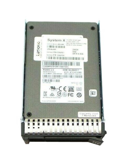 00AJ404 IBM 240GB MLC SATA 6Gbps Hot Swap 2.5-inch Internal Solid State Drive (SSD)