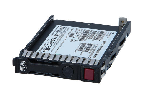 P09716-K21#0D1 HPE 960GB SATA 6Gbps Mixed Use 2.5-inch Internal Solid State Drive (SSD) with Smart Carrier