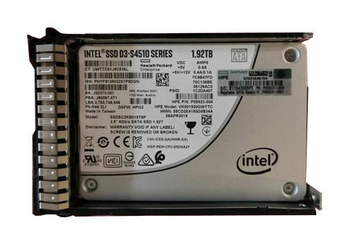 P08806-B21 HP 1.92TB SATA 6G Read Intensive SFF 2.5-Inch Internal Solid State Drive (SSD)