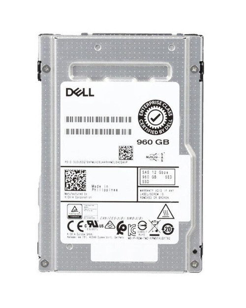 400-BJTB Dell 960GB SAS 12Gbps 2.5-inch Internal Solid State Drive (SSD)