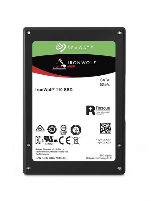 ZA3840NM10011 Seagate IronWolf 110 Series 3.84TB TLC SATA 6Gbps Read Intensive 2.5-inch Internal Solid State Drive (SSD)