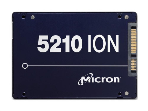 MTFDDAK3T8QDE-2AV1ZFP Micron 5210 ION Series 3.84TB QLC SATA 6Gbps 2.5-inch Internal Solid State Drive (SSD)