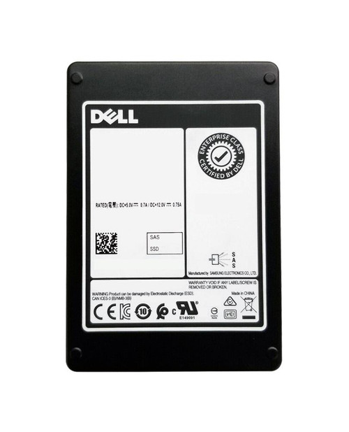 400-ARLJ Dell 480GB MLC SAS 12Gbps Read Intensive 2.5-inch Internal Solid State Drive (SSD)