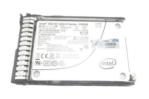 H69610-300 HPE 240GB MLC SATA 6Gbps (AES-256 / PLP) 2.5-inch Internal Solid State Drive (SSD)