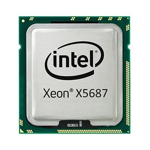 Q4F3 Intel Xeon X5687 Quad Core 3.60GHz 6.40GT/s QPI 12MB L3 Cache Processor