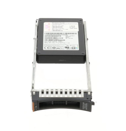 01EJ993 IBM 7.68TB TLC SAS 12Gbps 2.5-inch Internal Solid State Drive (SSD) for Storwize V7000 Gen2