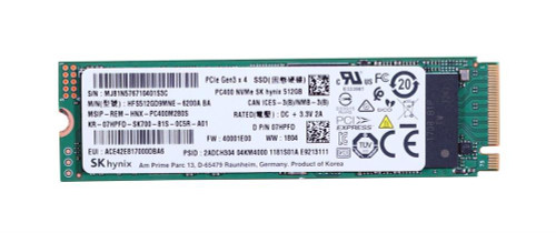 HFS512GD9MNE Dell 512GB SATA 6Gbps mSATA Internal Solid State Drive (SSD)