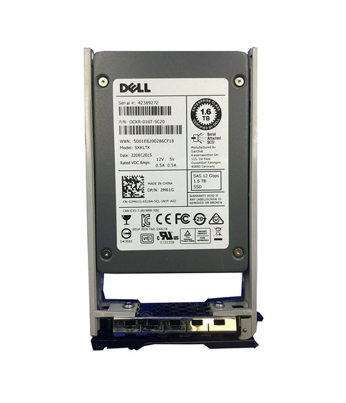 01ML247 Dell 1.6TB 2.5 12G SAS SSD