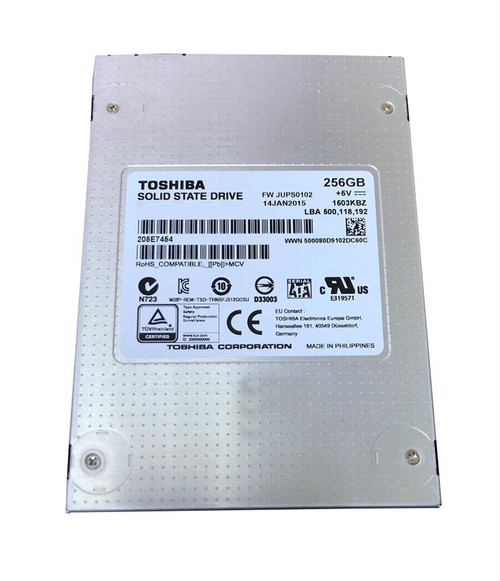 205E7454 Toshiba 256GB SSD 2.5 6G 7Mm