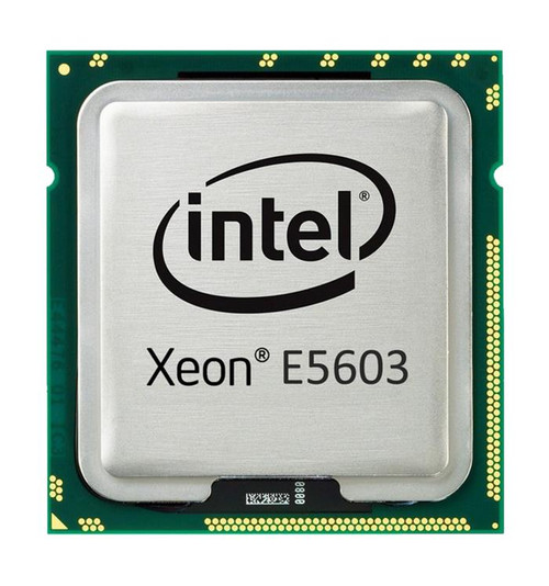 E5603 Intel Xeon E5603 Quad Core 1.60GHz 4.80GT/s QPI 4MB L3 Cache Processor