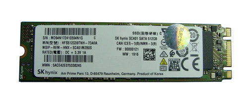 HFS512G39TNH-73A0A Hynix SC401 512GB TLC SATA 6Gbps M.2 2280 Internal Solid State Drive (SSD)