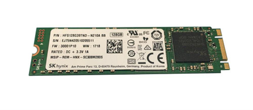 HFS128G39TND-N1210A Hynix SC308 Series 128GB MLC SATA 6Gbps M.2 2280 Internal Solid State Drive (SSD)