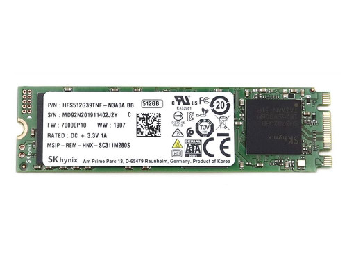 HFS512G39TNF-N3A0A Hynix SC313 512GB TLC SATA 6Gbps M.2 2280 Internal Solid State Drive (SSD)