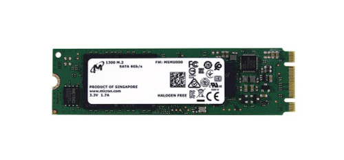 MTFDDAV512TDL-1AW1ZABFA Micron 1300 Series 512GB TLC SATA 6Gbps M.2 2280 Internal Solid State Drive (SSD)