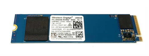 SDBPNPZ-256G Western Digital PC SN530 256GB TLC PCI Express 3.0 x4 NVMe M.2 2280 Internal Solid State Drive (SSD)