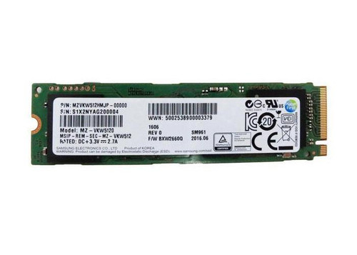 00UP542 Lenovo 512GB TLC PCI Express 3.0 x4 NVMe (SED) M.2 2280 Internal Solid State Drive (SSD)