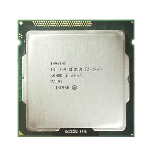 E31240 Intel Xeon E3-1240 Quad-Core 3.30GHz 5.00GT/s DMI 8MB L3 Cache Socket LGA1155 Processor