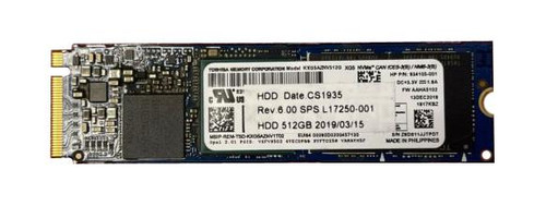 L17250-001 HP 512GB TLC PCI Express 3.0 x2 NVMe M.2 2280 Internal Solid State Drive (SSD)