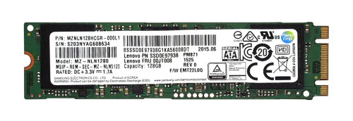 SSD0E97938 Lenovo 128GB TLC SATA 6Gbps M.2 2280 Internal Solid State Drive (SSD)