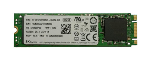 HFS512G39MND-3510A Hynix 512GB MLC SATA 6Gbps M.2 2280 Internal Solid State Drive (SSD)