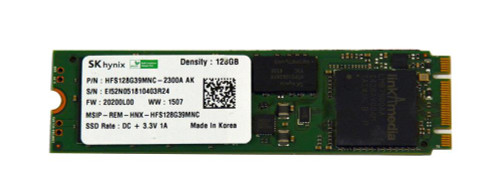 HFS128G39MNC-2300A Hynix 128GB MLC SATA 6Gbps M.2 2280 Internal Solid State Drive (SSD)