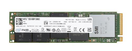 SSDPEMKF010T8 Intel 600p Series 1TB TLC PCI Express 3.0 x4 NVMe M.2 2280 Internal Solid State Drive (SSD)