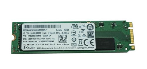 HFS256G38MNB-2200A Hynix SH920 256GB MLC SATA 6Gbps M.2 2280 Internal Solid State Drive (SSD)