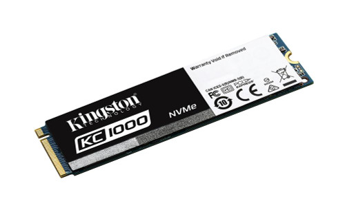 SKC1000/960G Kingston KC1000 Series 960GB MLC PCI Express 3.0 x4 NVMe M.2 2280 Internal Solid State Drive (SSD)