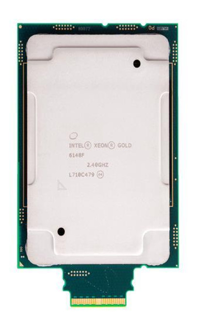 6148F Intel  Xeon Gold 6148F 20-Core 2.40GHz 10.40GT/s UPI 27.5MB L3 Cache Socket LGA3647 Processor