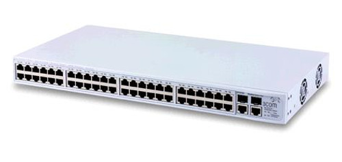 3C16476A 3Com SuperStack 3 48-Ports 10/100Mbps External Fast Ethernet BaseLine 2250 Switch (Refurbished)